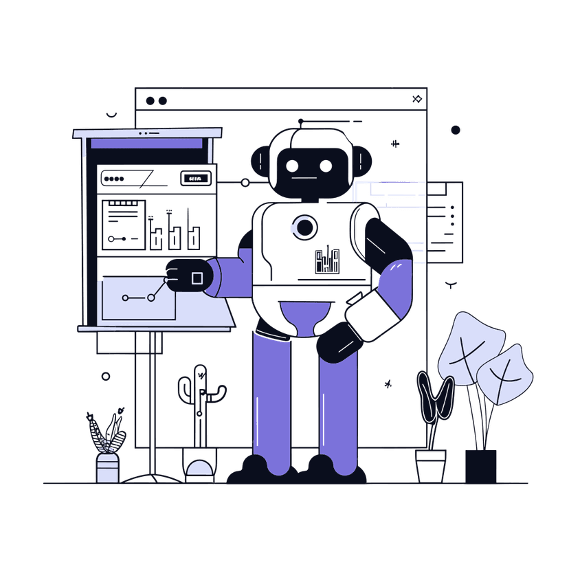 Hindi Voice AI Agent Illustration