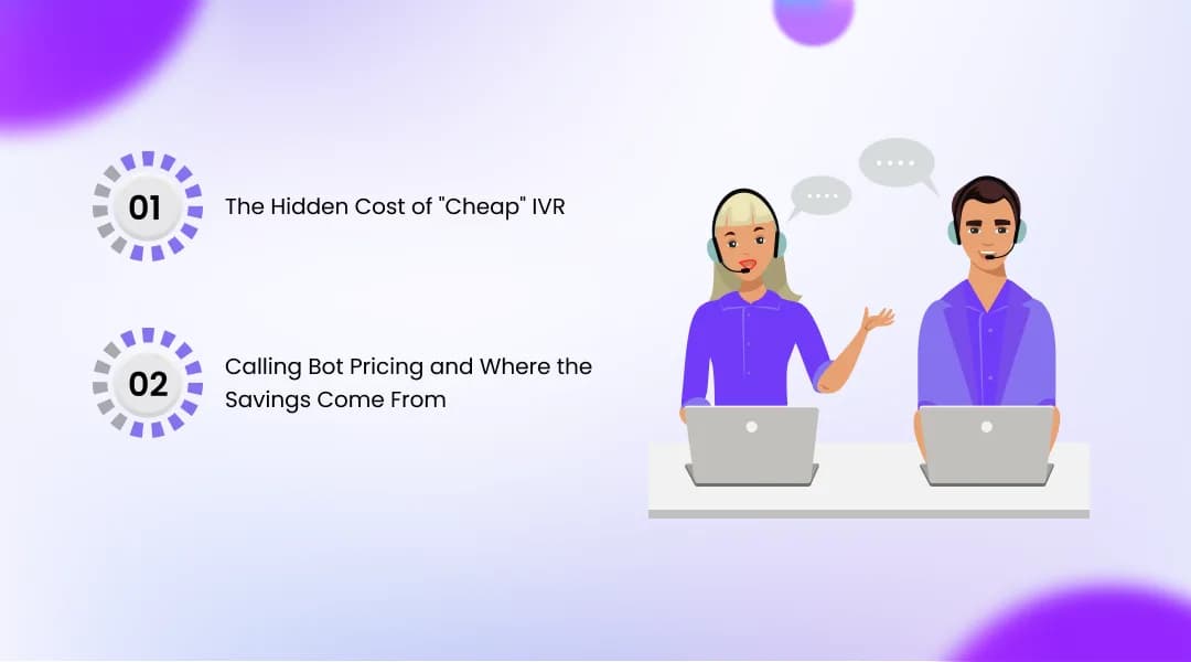 Calling Bot vs IVR Cost: What It Actually Costs in India