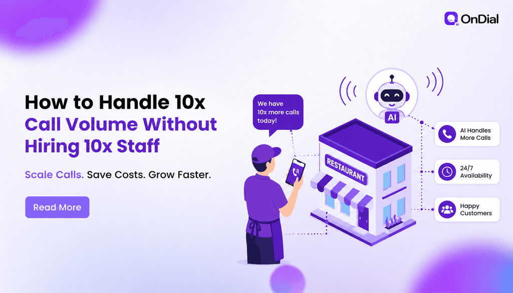 How to Handle 10x Call Volume Without Hiring 10x Staff