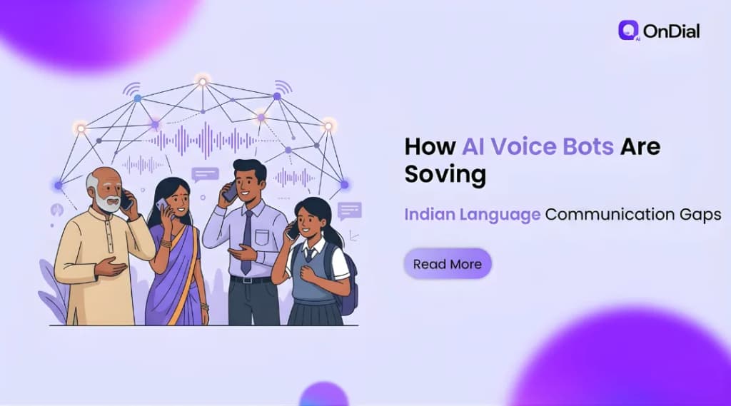 How AI Voice Bots Are Solving Indian Language Communication Gaps