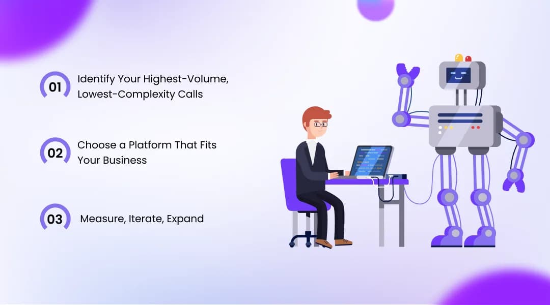 How to Start Replacing Agents with AI