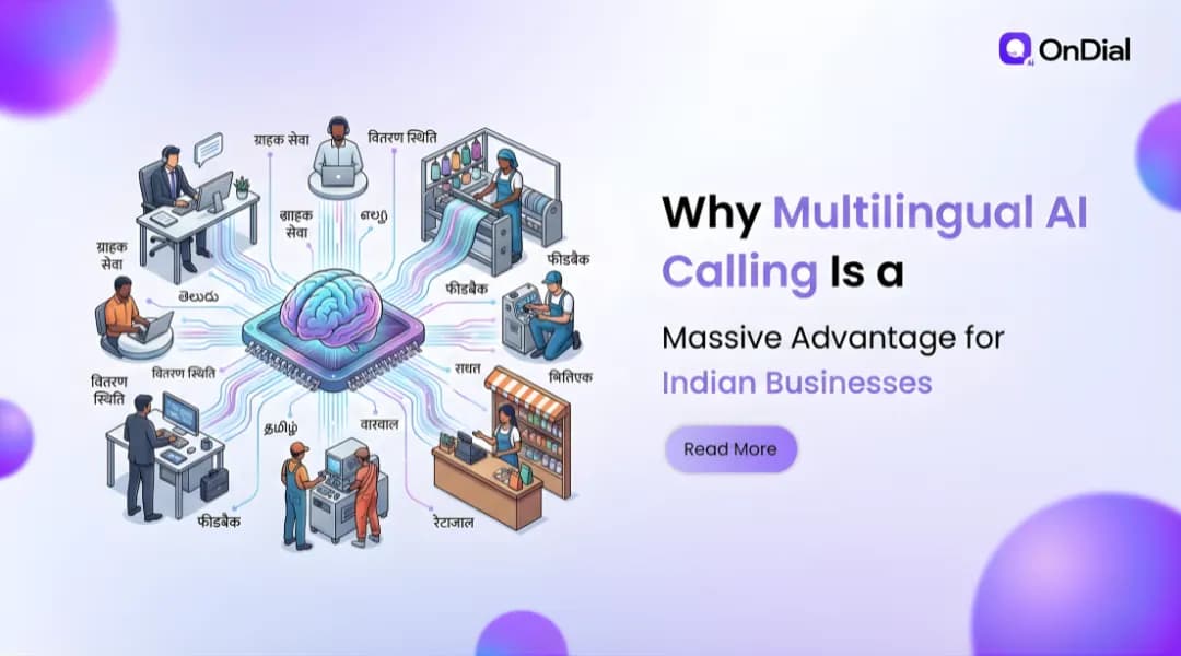 Why Multilingual AI Calling Is a Massive Advantage for Indian Businesses