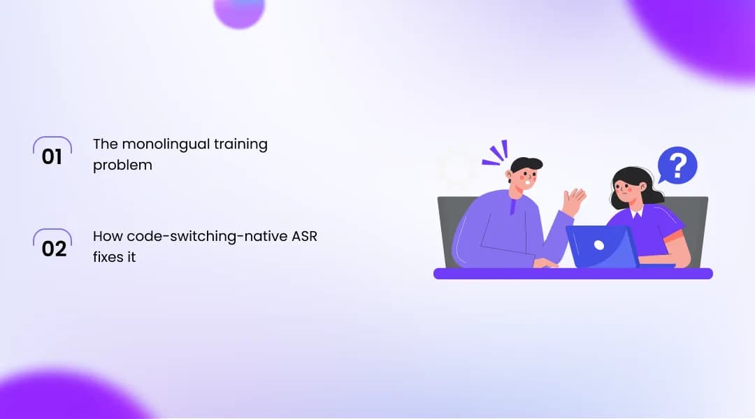 Why Standard ASR Fails on Code-Switched Speech