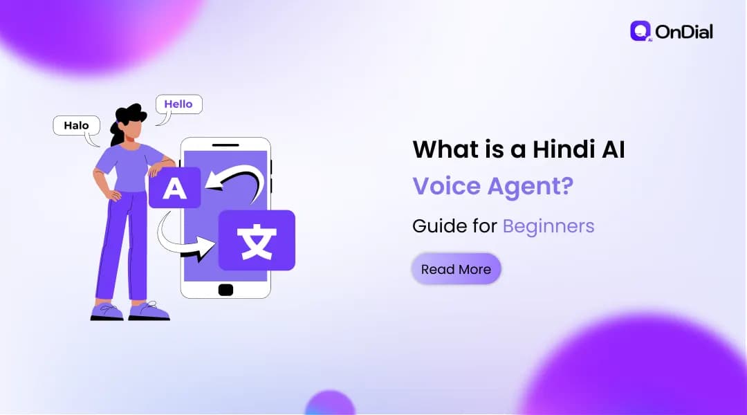 What is a Hindi AI Voice Agent? Guide for Beginners