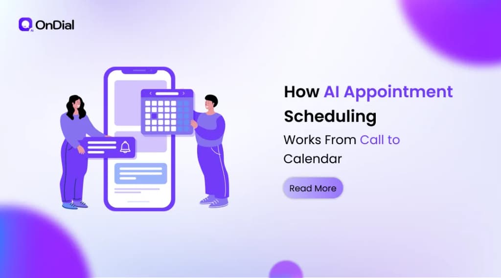 How AI Appointment Scheduling Works From Call to Calendar