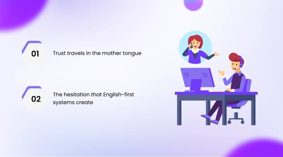 Why Tier 2 and Tier 3 Customers Prefer Regional Language Calls