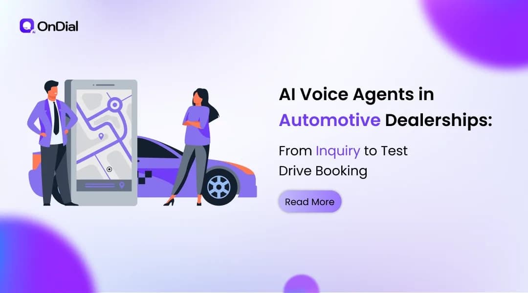 AI Voice Agents in Automotive Dealerships: From Inquiry to Test Drive Booking
