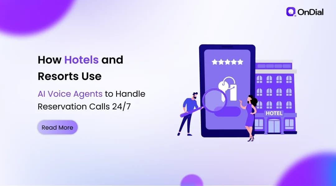 How Hotels and Resorts Use AI Voice Agents to Handle Reservation Calls 24/7