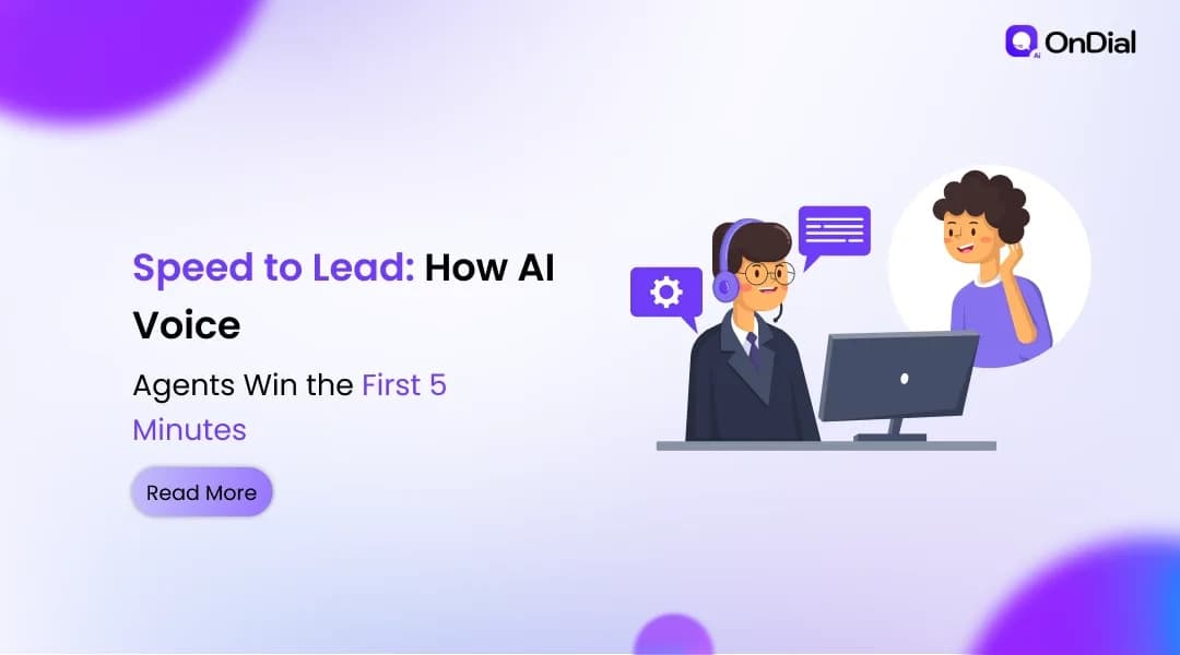 Speed to Lead: How AI Voice Agents Win the First 5 Minutes