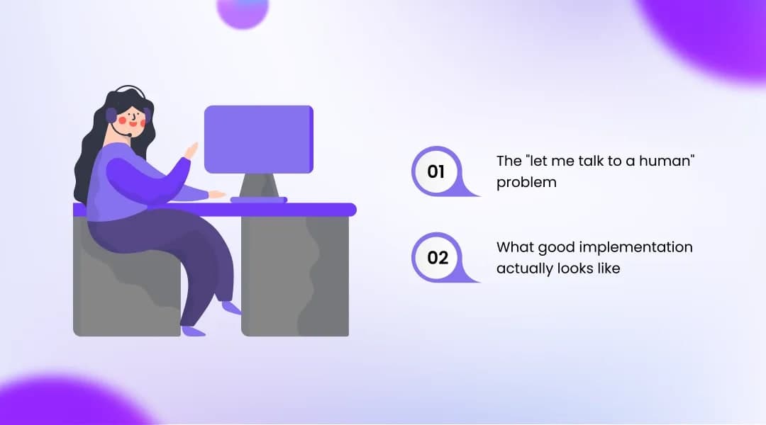 The honest part when AI call handling frustrates people