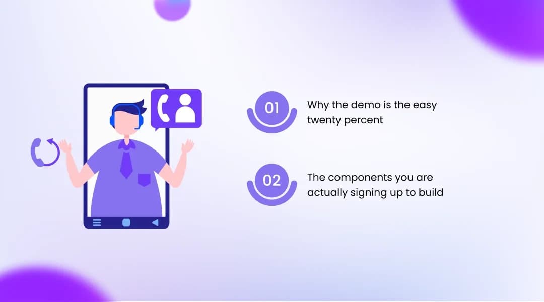 What Build an AI Voice Agent Actually Means