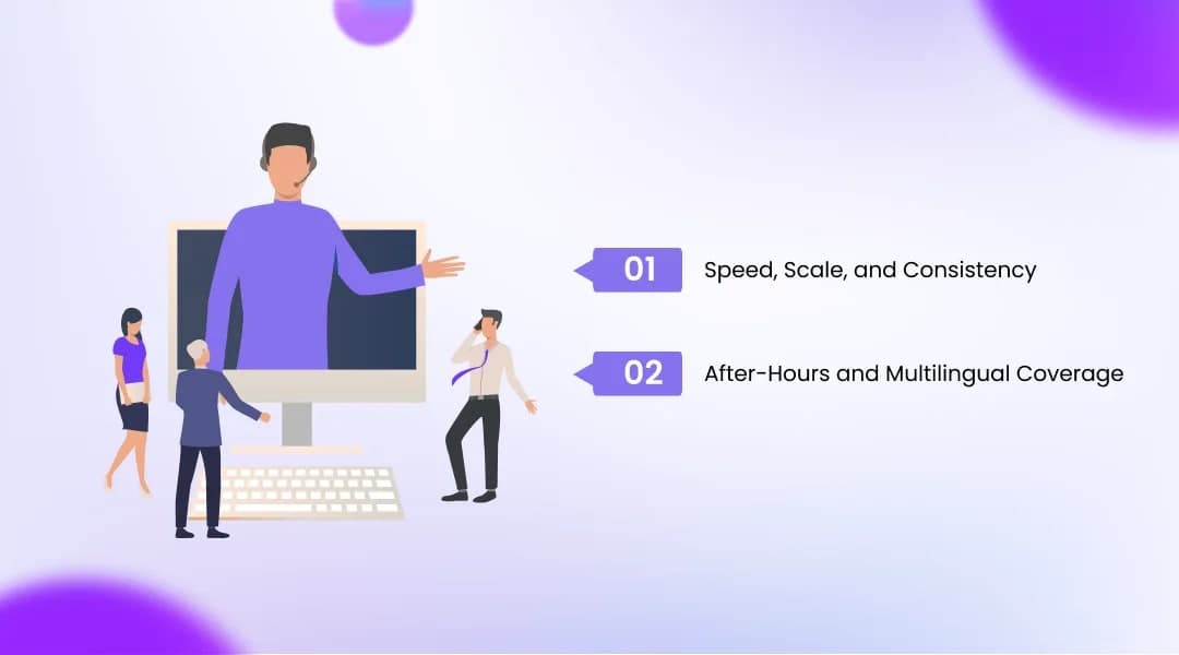 Where AI Answering Services Outperform Human Operators