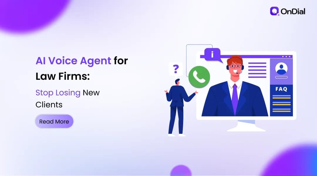 AI Voice Agent for Law Firms: Stop Losing New Clients