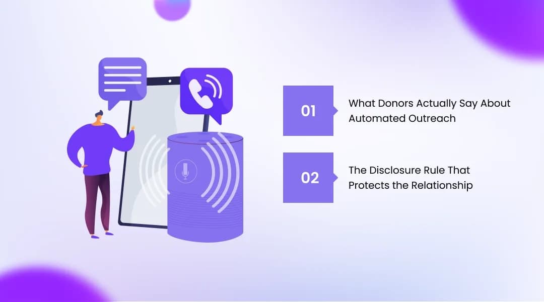 Does Voice AI Damage Donor Trust