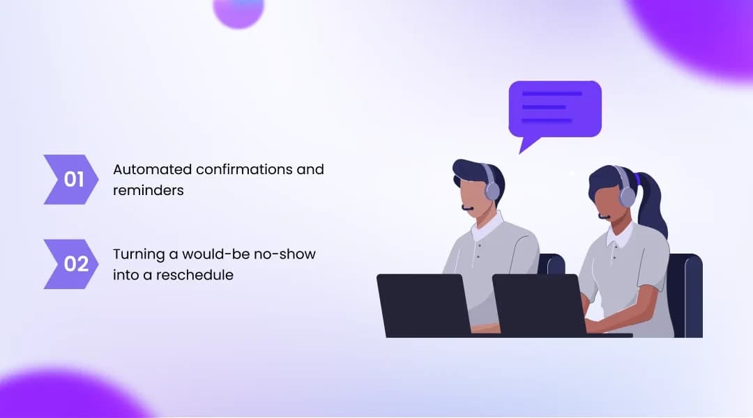 How AI Voice Agents Reduce No Shows