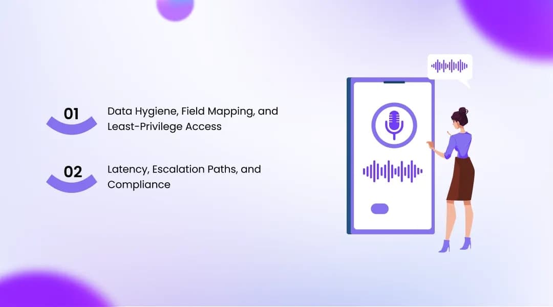 What to Check Before You Connect a Voice Agent to Your CRM