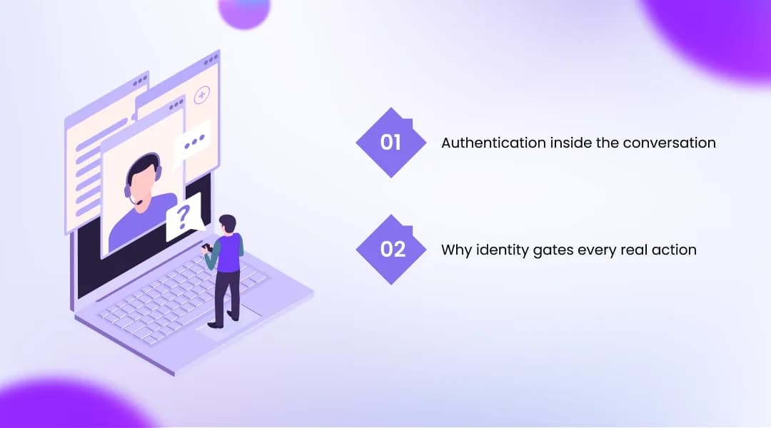How AI Voice Agents Verify a Caller Before Taking Action