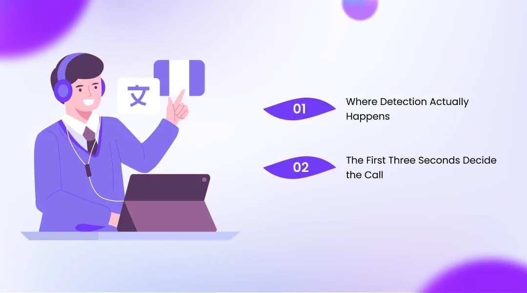 How Multilingual Voice AI Detects the Caller's Language