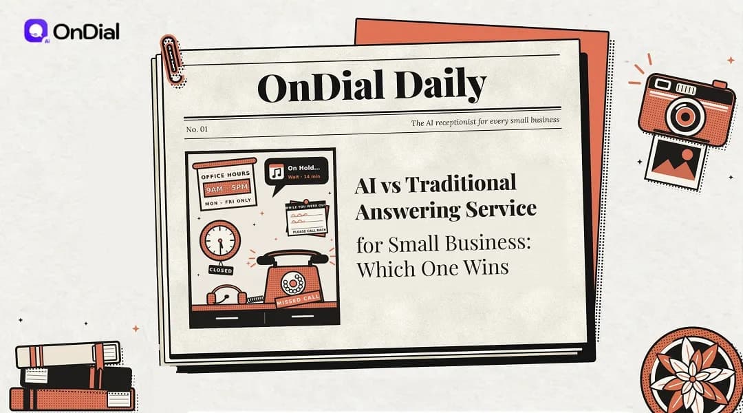 AI vs Traditional Answering Service for Small Business: Which One Wins