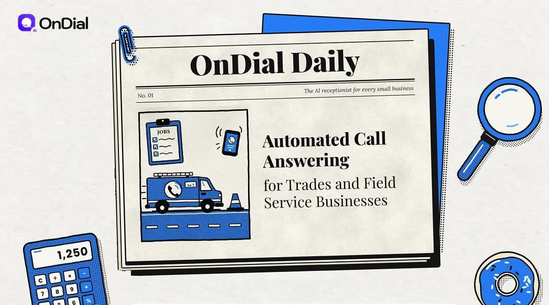 Automated Call Answering Trade Business Owners Can Run From the Job Site